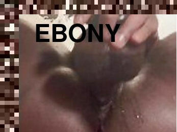 Ebony Squirts From BBC