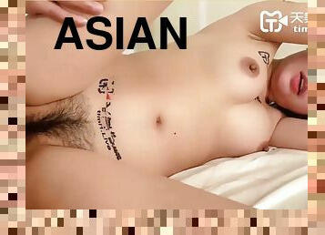 Asian lewd wench crazy xxx video