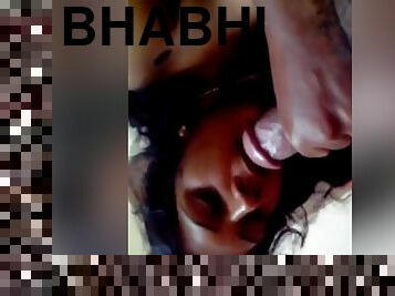 Exclusive- Desi Horny Bhabhi Sucking Lover Dick