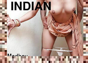 Xxx Indian High Profile Slut Fucked Hardcore By Customer In Standing Position With Doggy Style With Mohini Madhav