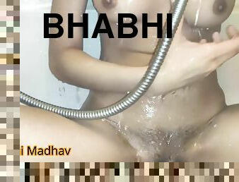 Desi Mohini Bhabhi Taking A Bath Before Her Fucking Session Hindi Audio