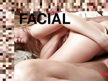 gros-nichons, fellation-profonde, sur-le-visage, blonde, fantaisie