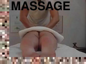 Beautiful model gets dick instead of massage