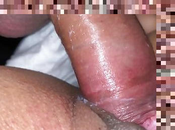 Close up creampie