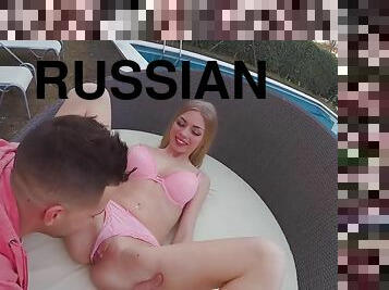 Big Russian Tits In Spain!