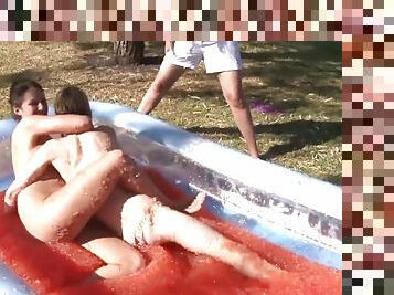 Jelly Wrestling - Remastered With Leonie, Celine And Cleo