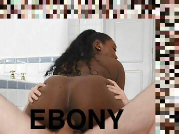 Ebony MILF Osa Lovely had sex with her stepson's friend