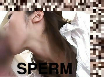 Taking care of your skin with a sperm pack Maki Hojo