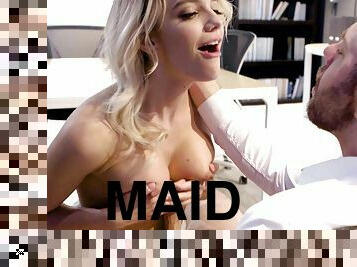 Gorgeous maid Kenna James gets anally fucked