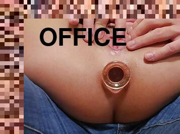 bureau-office, anal, ados, jouet, jeune-18, bout-a-bout, brutal, minuscule, tatouage, petits-seins