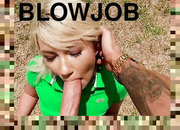 Blonde with small boobies Zelda Morrison loves hardcore fuck in POV sex video
