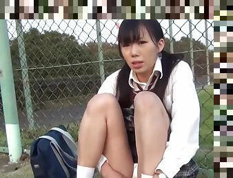 asian teenage girl masturbates