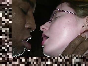 Nerdy Heidi First Black Sex