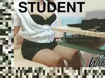 HORNY PINAY STUDENT ATTRACTED THE PROF ONLINE