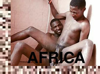 maigre, amateur, anal, ébène, gay, maison, black, trio, minet, africaine