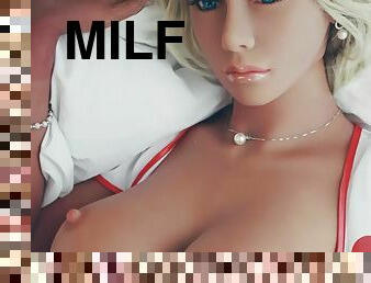 MILF Sex Dolls are blondes with big tits for anal and blowjobs