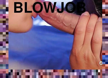 BEST BLOWJOB - BEAUTIFUL cumshots in mouth LOTS OF CUM