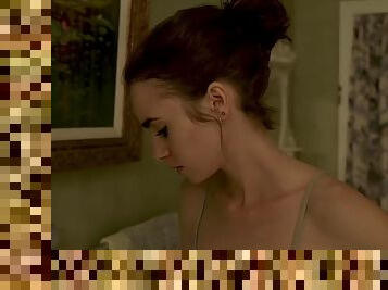 Lily collins nude side tit