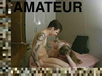 amateur, cam, voyeur, chevauchement, caché