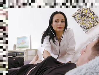 Crystal Rush - Nurse wants his huge prick