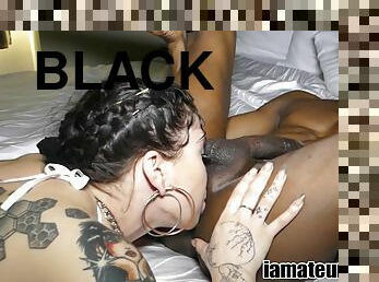Raunchy Tattooed Have Intercourse Whore Shagged By A Big Black Dick