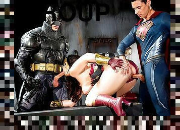 Batman vs Superman group fucking sex