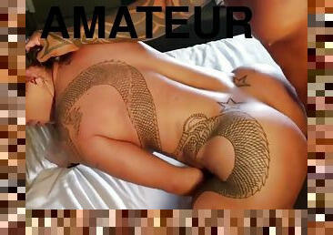Amateur Sex chubby tattooed latina