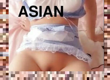 asiatique, chatte-pussy, amateur, babes, ados, salope, mignonne, solo