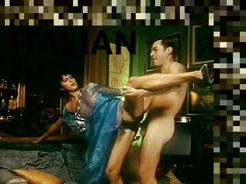 Hot italian pornstars in crazy retro movie