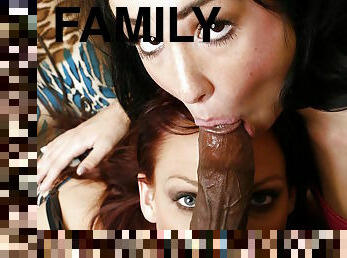 interracial stepfamily threesome