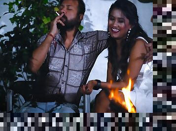 Night Outdoor Bonfire Open Sex With Starsudipa And Cumshots ( Hindi Audio )