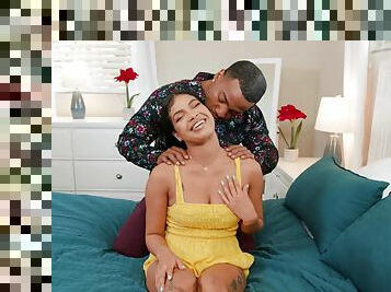 Maya Farrell enjoys orgasmic interracial sex