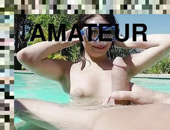 Poolside Assfuck Sex 2 - Lets Try Butt Sex