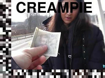 Creampie Climax After Outdoor Sex 1 - Public Agent