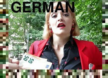 GERMAN SCOUT - BIG JUGGS mommy MARY TALK TO SEX AT REAL STREET CASTING - Casting