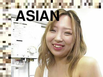 Shower With Cute Asian Girlfriend Mone