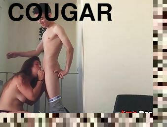 Cougar Goes To Her Son For Sex Since His Father Is Too Old