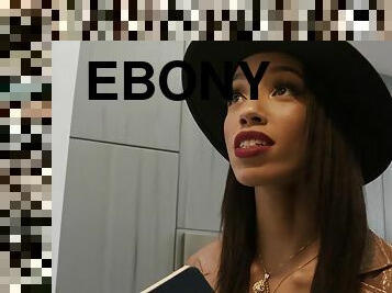 Alexis Tae tiny ebony wench spicy sex video