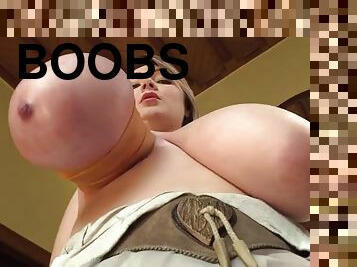 Big boobs bandage 1 - Homemade