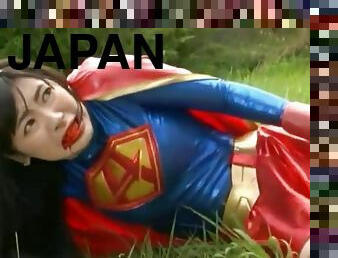 Japanese Superheroine Cosplay Movie with Fetish Scenes