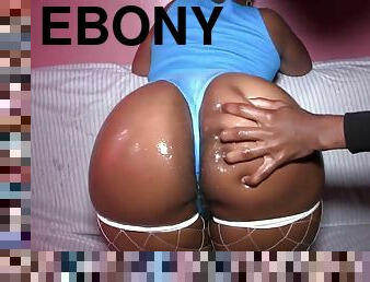 Ebony Latina mom with big booty fucking