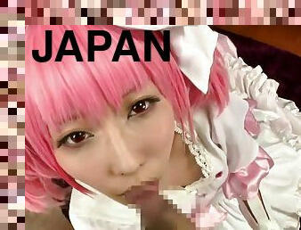 Madoka Magica Japanese Asian cosplay - chika arimura