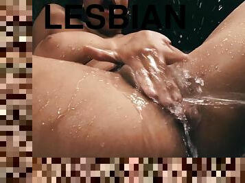 lésbicas, adolescente, latina, excitante, piscina, belíssimo, incrível, deslumbrante