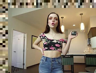 teen Aliya Brynn - Spied on stepsis & banged