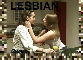 Hot teens Tamara and Mira lesbian porn