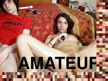 amateur, hardcore, maison, branlette, webcam