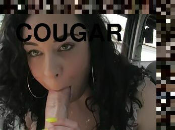 levrette, en-plein-air, chatte-pussy, amateur, fellation, voiture, ejaculation, naturel, cougar