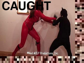 Catwoman caught and fucked