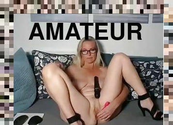 masturbation, amateur, jouet, sale, blonde, webcam, drôle, fétiche, solo