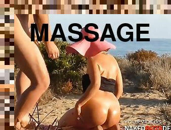 massage, plage, ejaculation